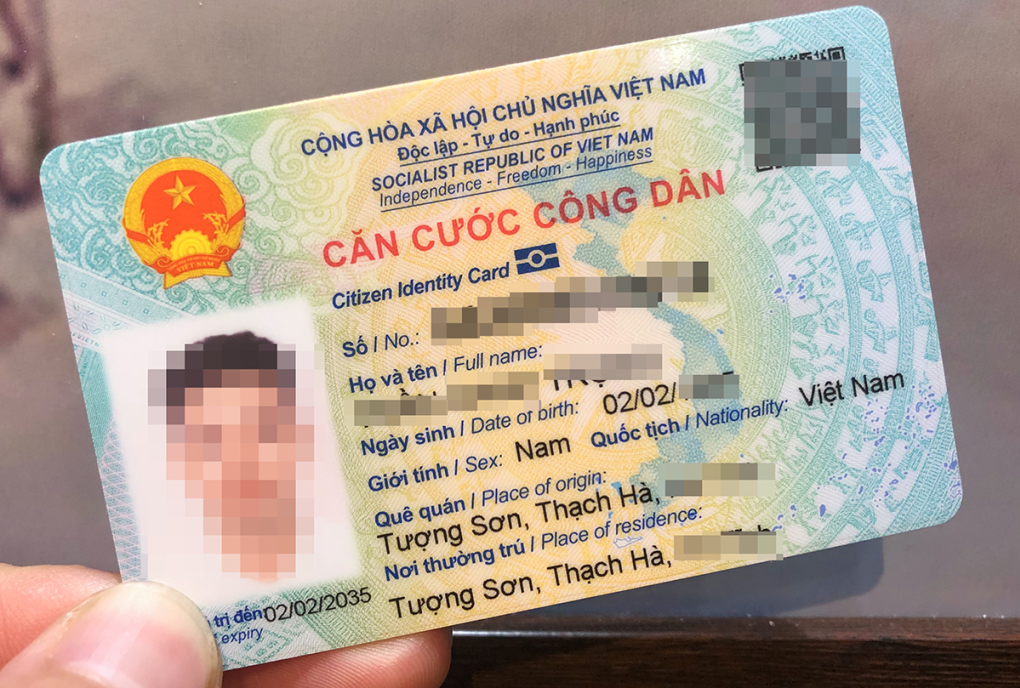 Chính thức bỏ vân tay, thông tin quê quán trên thẻ căn cước từ ngày 1/7/2024