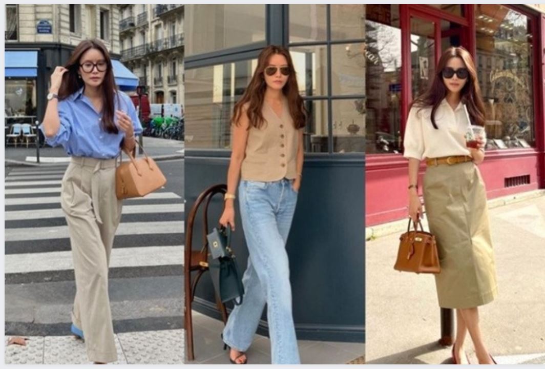 Không biết mặc gì đi làm ngày hè, tham khảo 19 outfit “ruột” của blogger Hàn Quốc cao 1m58 mà mặc như 1m70