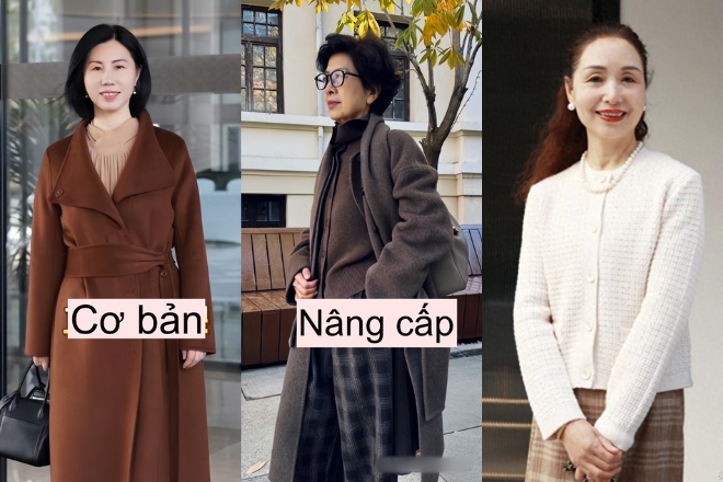 Kiểu áo khoác phụ nữ trung niên nhất định đừng “dung nạp” vào trong tủ đồ