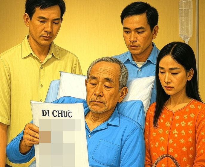 Di chúc của cha: 200 triệu cho con trai cả, căn nhà cho con trai thứ và 1 rổ trứng cho con gái duy nhất