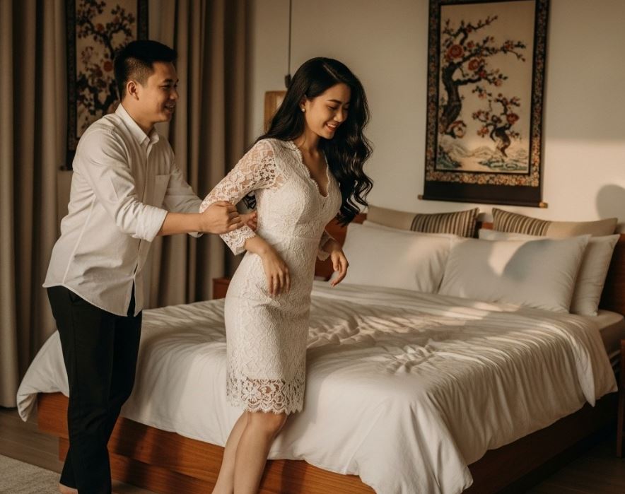 Đi công tác 1 tháng, vừa về tới nhà, chồng liền giục em rối rít: Về phòng thôi, nhớ vợ lắm rồi…ai ngờ lại là b:i k:ịch…