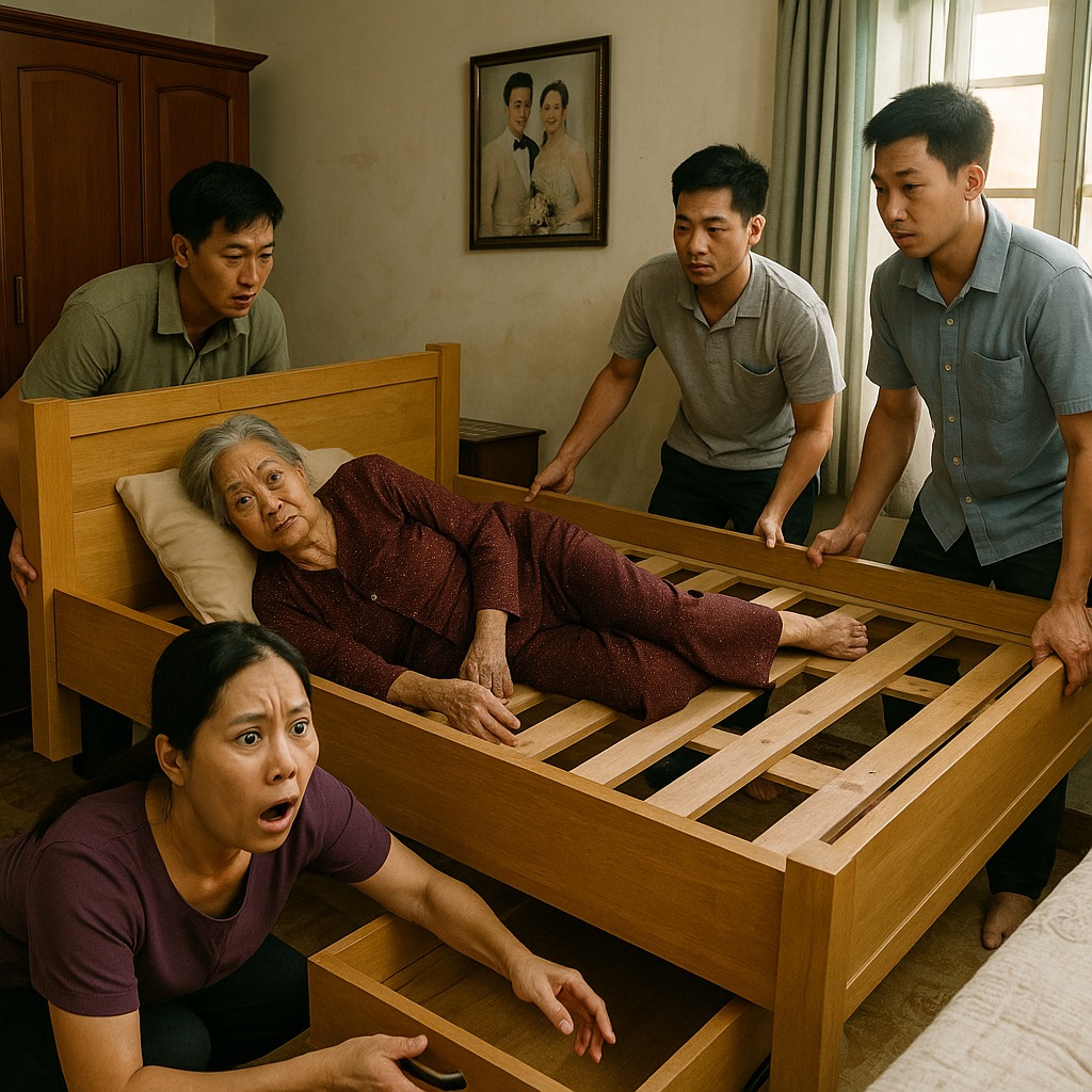 Mẹ chồng dặn con dâu không được mở ngăn tủ cuối giường suốt 20 năm trời cho đến ngày bà trúng gió r;/a đi đ/ột ng;/ột