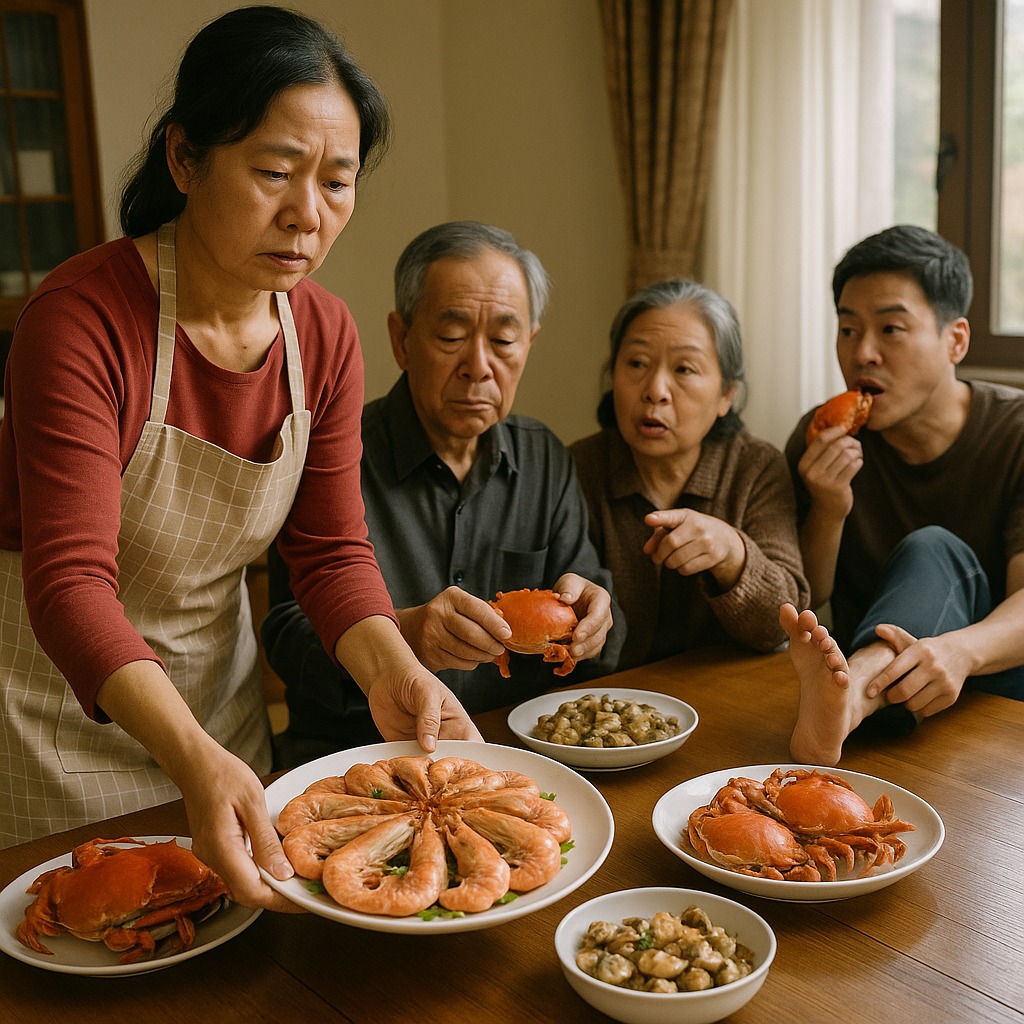 Chồng đi làm xa, tôi bị cả nhà chồng bắt ăn cơm riêng vì ‘là người ngoài’, tôi âm thầm lên kế hoạch nấu mâm cơm thịnh soạn