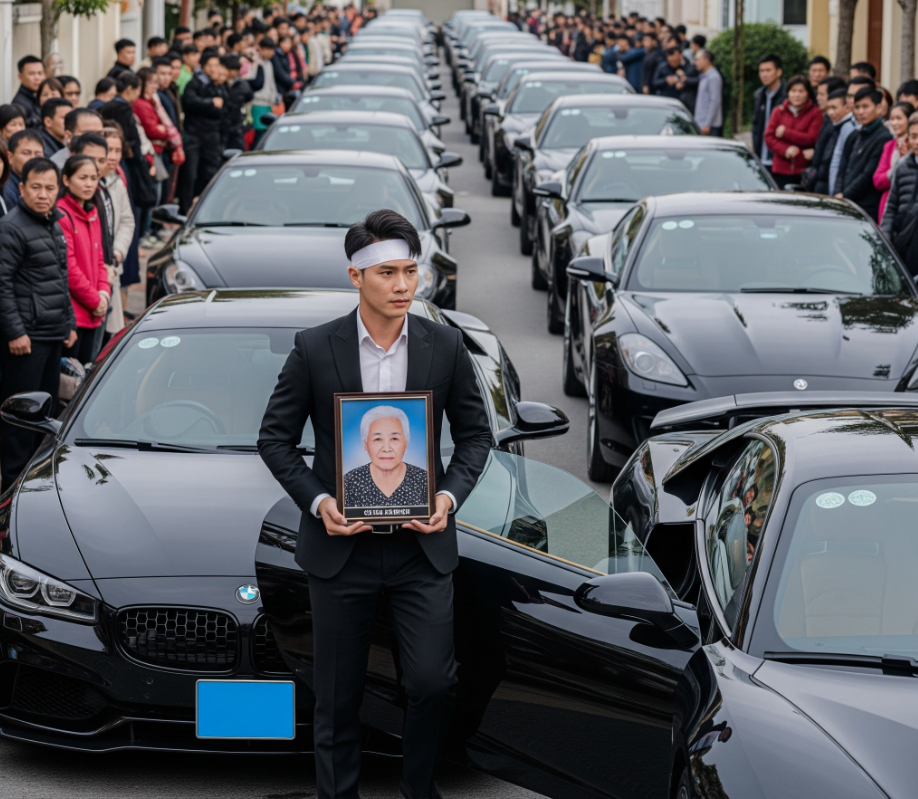 Mỗi lần về quê, con trai bà bán chè đều đi xe máy cà tàng, ai cũng ch:ê nghèo… cho đến hôm mẹ m:ất, cả làng đứng sững