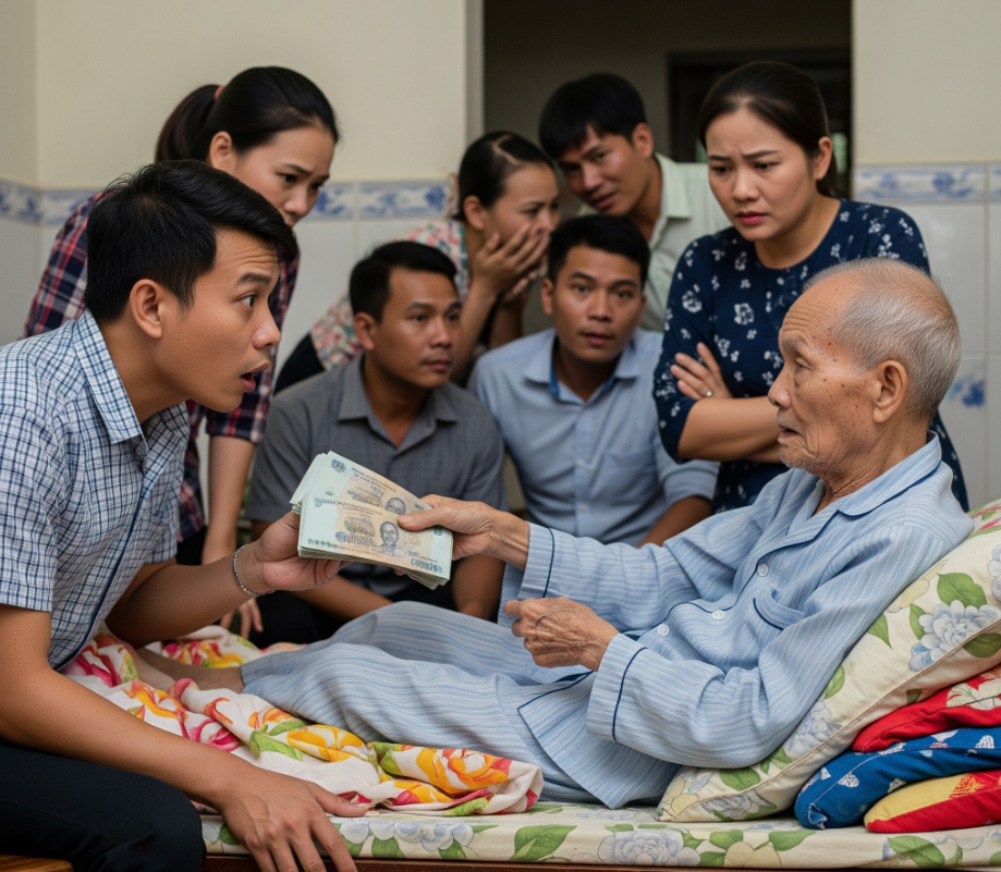 Bị vợ bỏ đã chục năm nhưng trước khi bố vợ hấp hối thì ông gọi đến đưa cho tôi cả nửa tỷ rồi dặn phải GIẤU KÍN, nhưng…