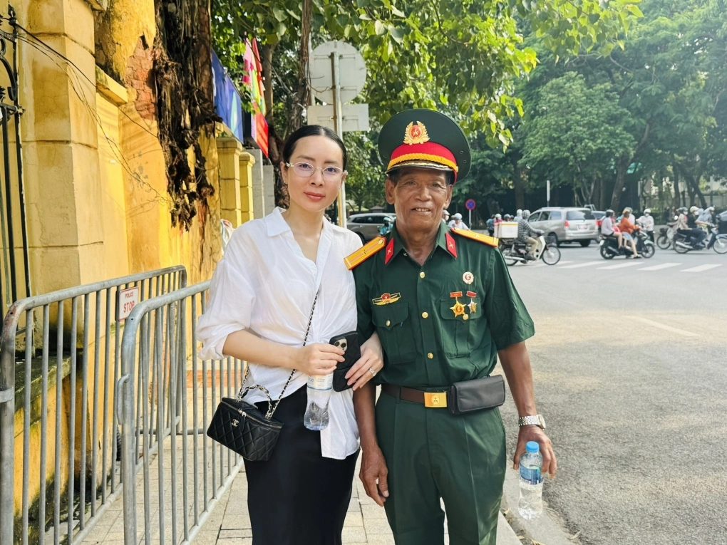 Chuyến đi xúc động của người lính già