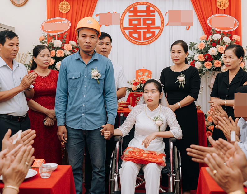 Thợ xây chi 300 triệu cưới cô gái bị liệt làm vợ, đêm tân hôn vừa c:ởi á:o của vợ ra, anh biết mình tr:úng s:ố độc đắc…
