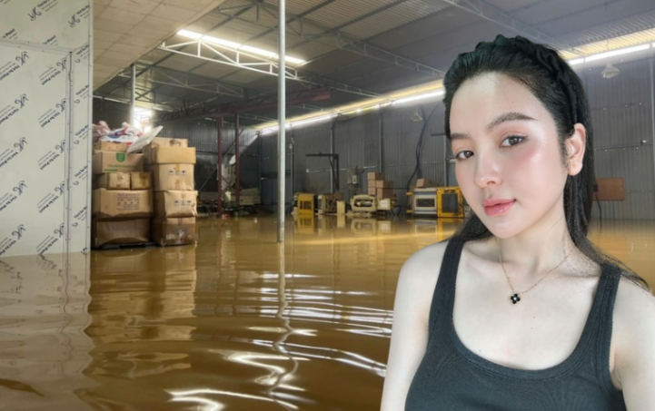 Chu Thanh Huyền bị tố “nhận” ảnh kho hàng ngập nước trên mạng để xả hàng