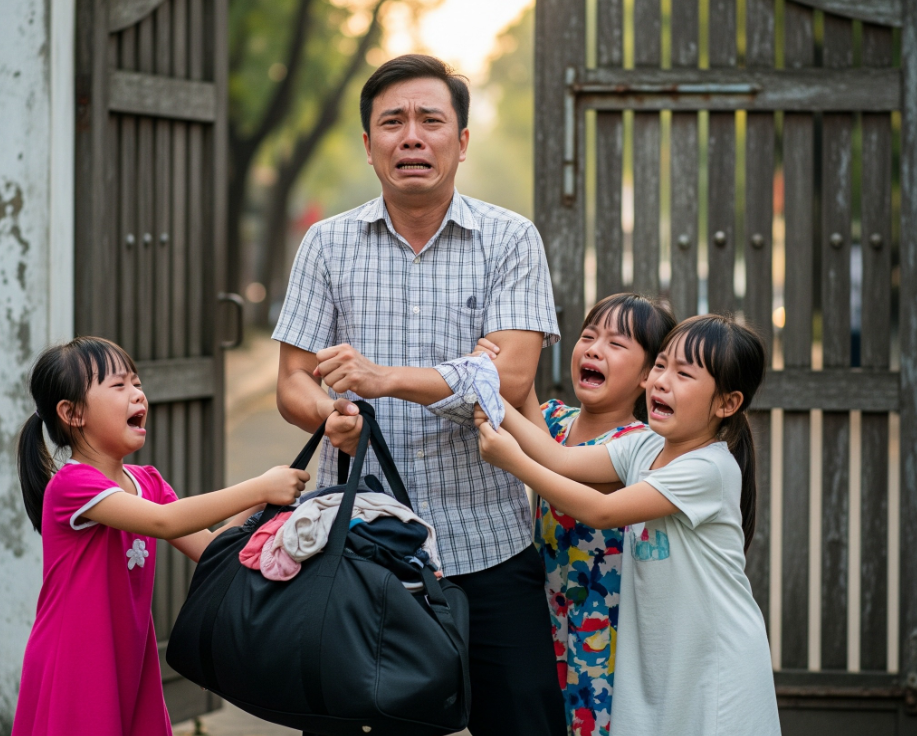 Chán cảnh về nhà chỉ thấy vợ đẻ toàn con gái, cố mãi được thằng con trai thì càng nhìn càng thấy không giống mình…