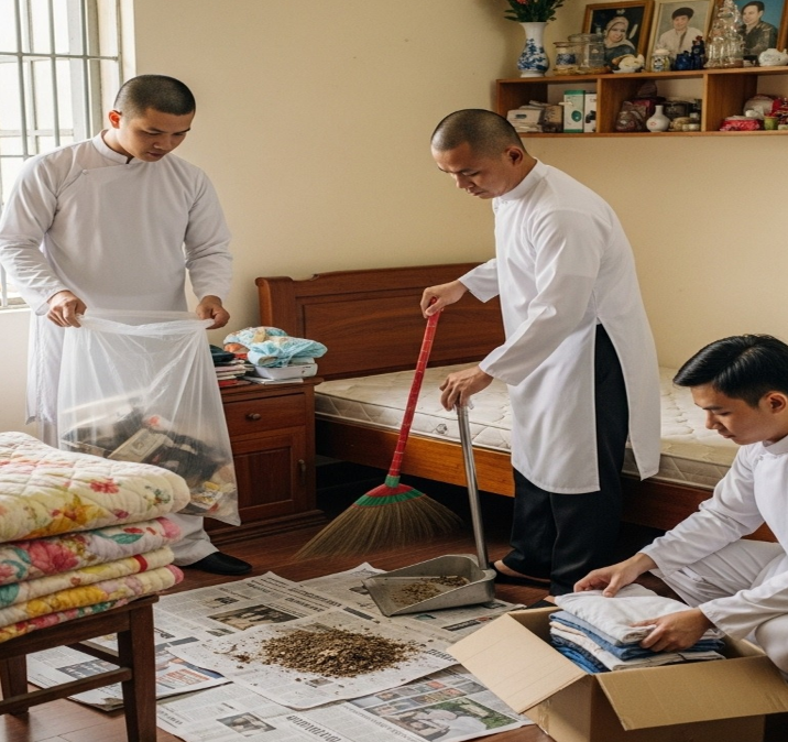 Tiền không nhiều, nhưng mẹ muốn các con sống tử tế, hòa thuận. Đừng để mẹ dưới suối vàng buồn lòng