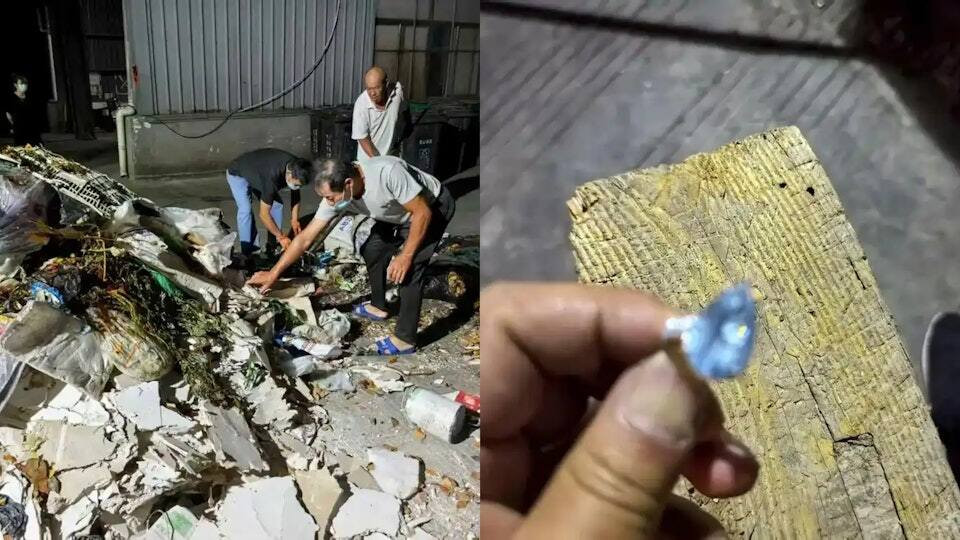Người phụ nữ vứt nhầm nhẫn cưới 368 triệu, nhân viên vệ sinh bới núi rác tìm lại