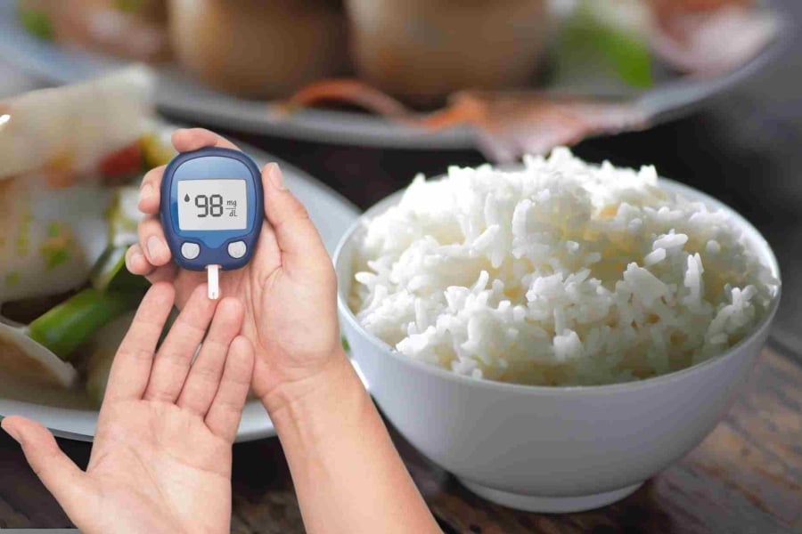 Mẹo ăn cơm trắng để không lo tăng đường huyết và béo phì