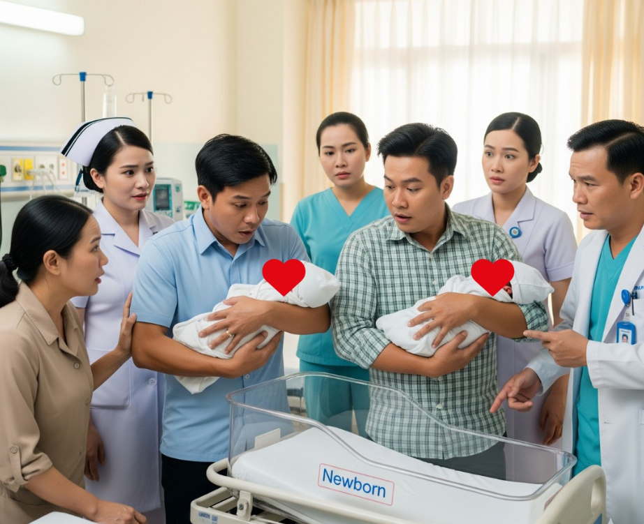 Trong ngày đưa vợ vào phòng sinh, tôi chạm mặt người yêu cũ của vợ đang đưa vợ anh ta sinh con, và cả hai đứa trẻ đều mang chung một đặc điểm kỳ lạ