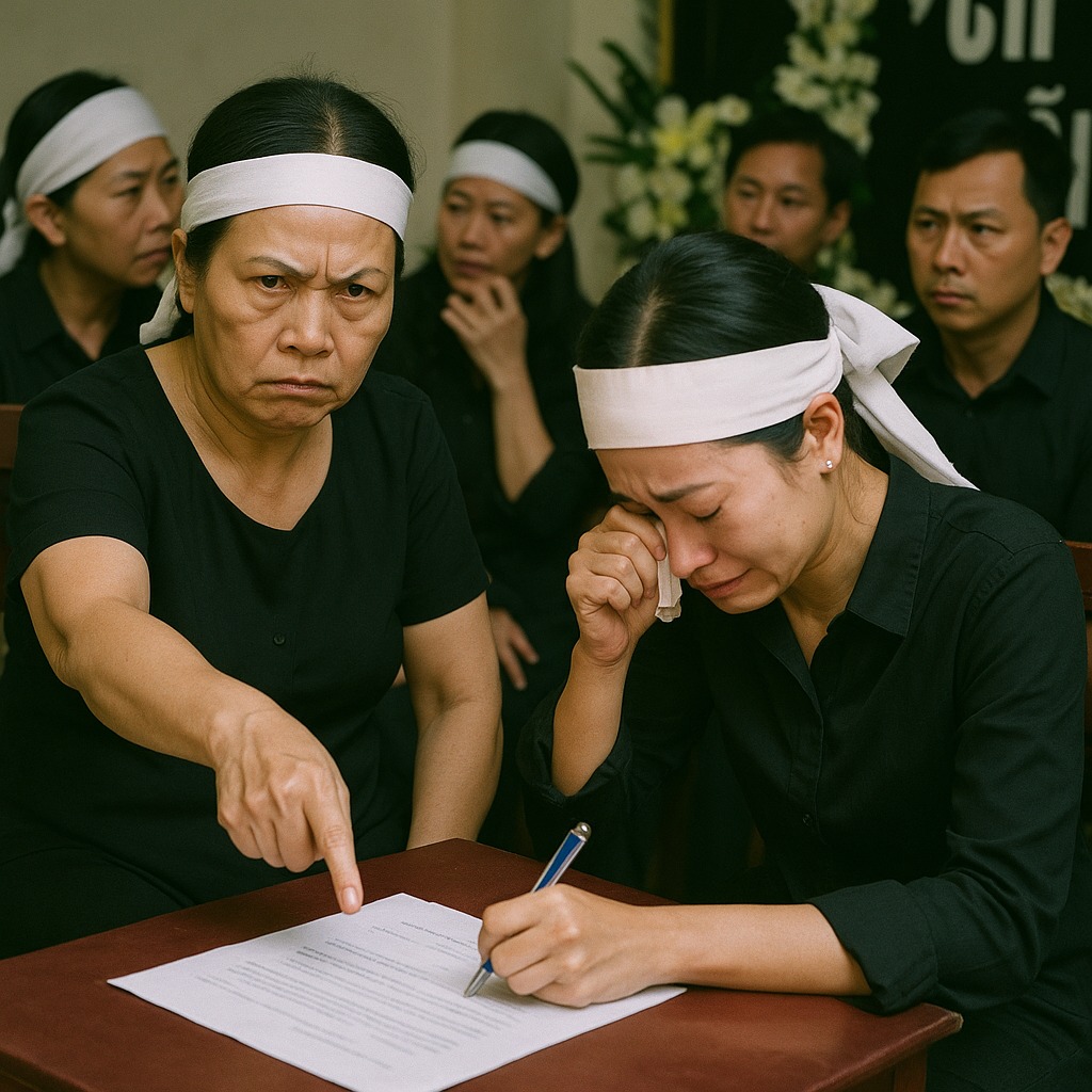 Chồng vừa m;/ất, nhà chồng đã lé/n gọi con dâu đến ép ký giấy sang tên nhà đất, cô nuốt nước mắt ký nhưng nào ngờ 1 tháng sau nhà chồng b/ẽ b/àng gọi bán đất không ai mua khi phát hiện ra miếng đất ấy bên dưới toàn là…