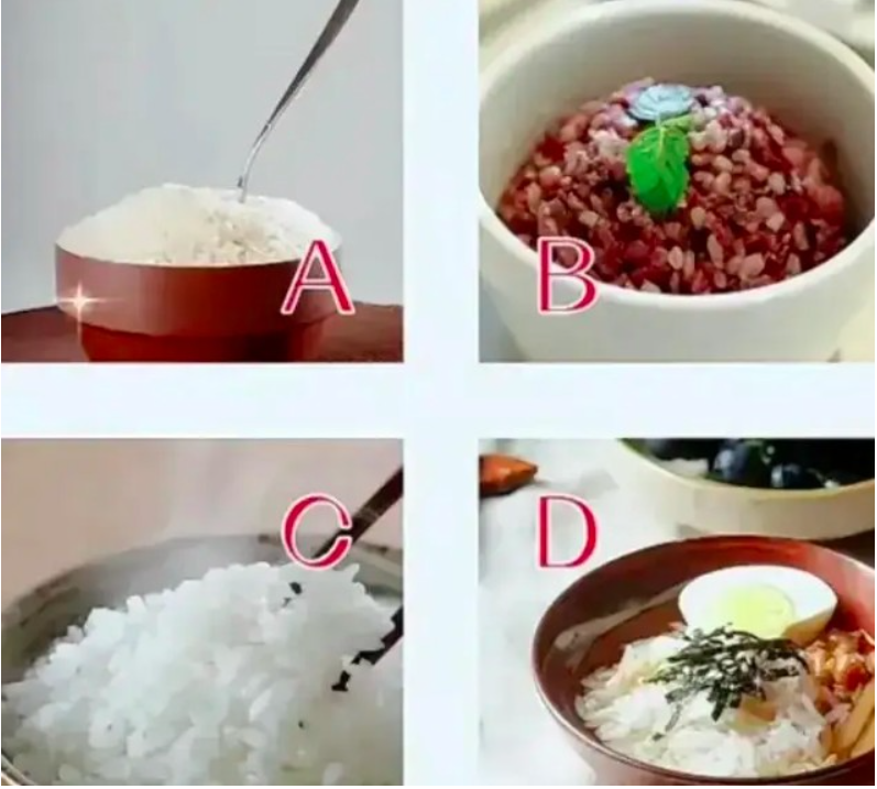 Trắc nghiệm: Chọn bát cơm bạn muốn ăn để biết mức độ giàu có trong tương lai