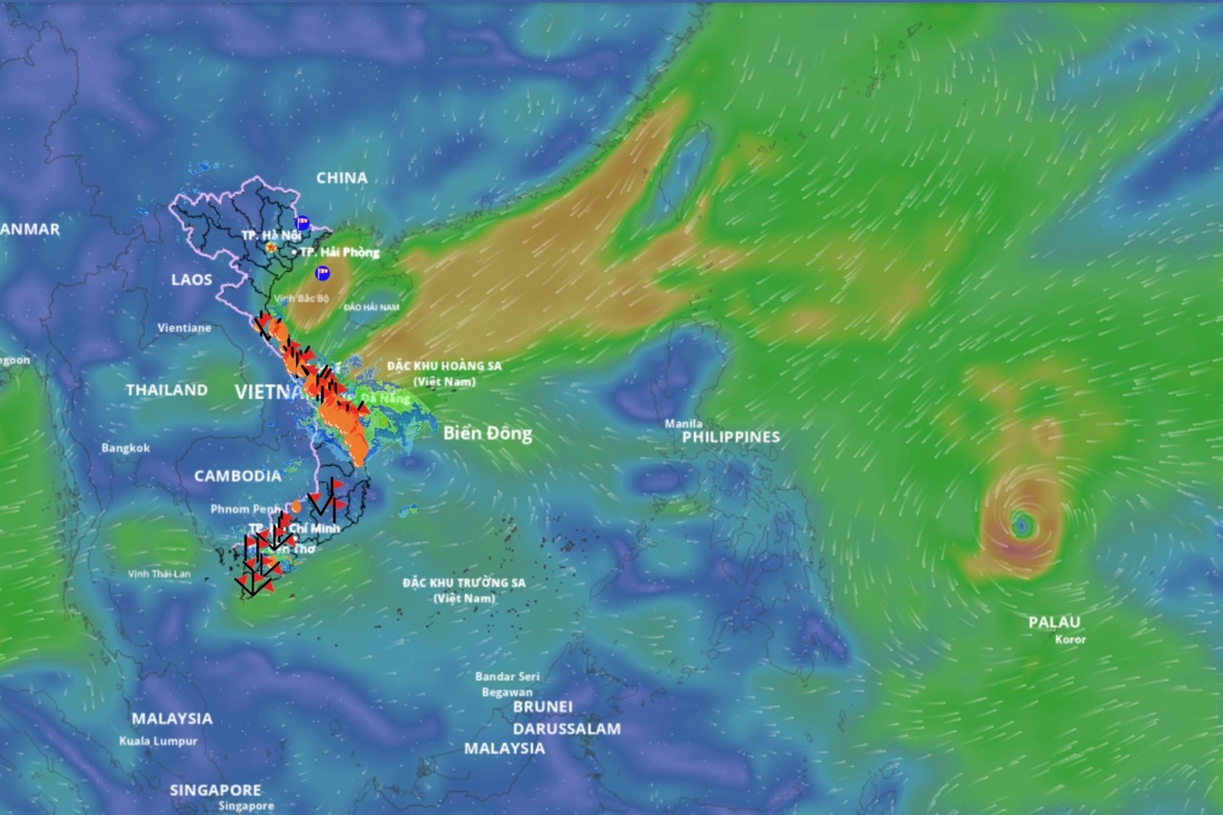 Bão số 13 sắp vào Biển Đông, dự báo các tỉnh chịu ảnh hưởng trực tiếp
