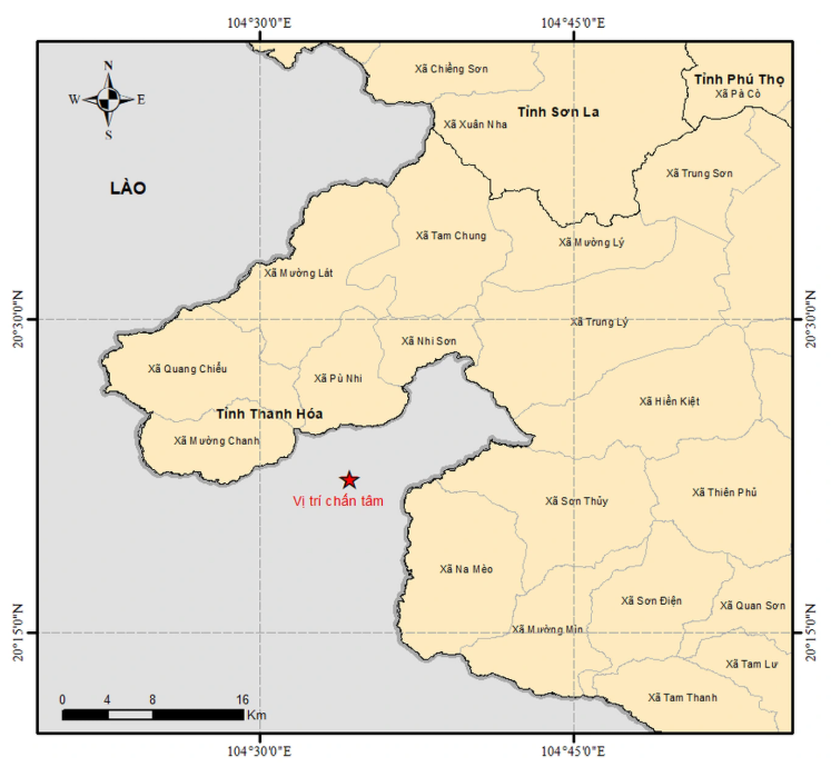 Động đất 4.8 độ ở Lào, nhiều người Hà Nội cảm nhận rung lắc