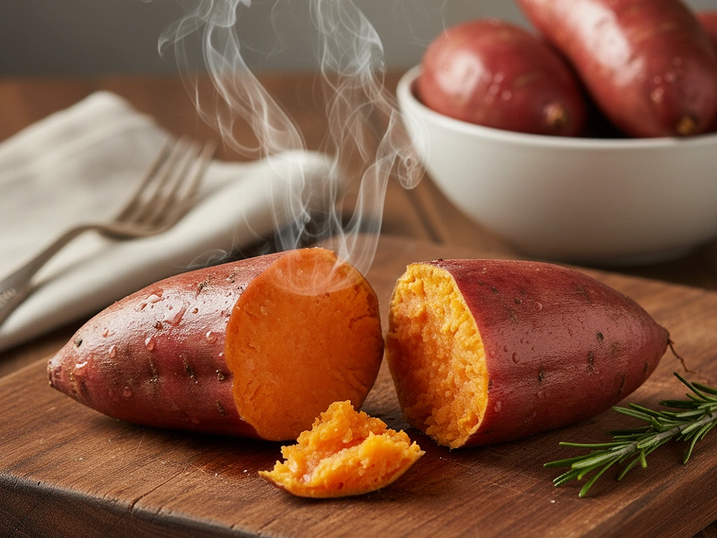 Điều gì xảy ra khi bạn ăn khoai lang thay vì chọn cơm trắng?