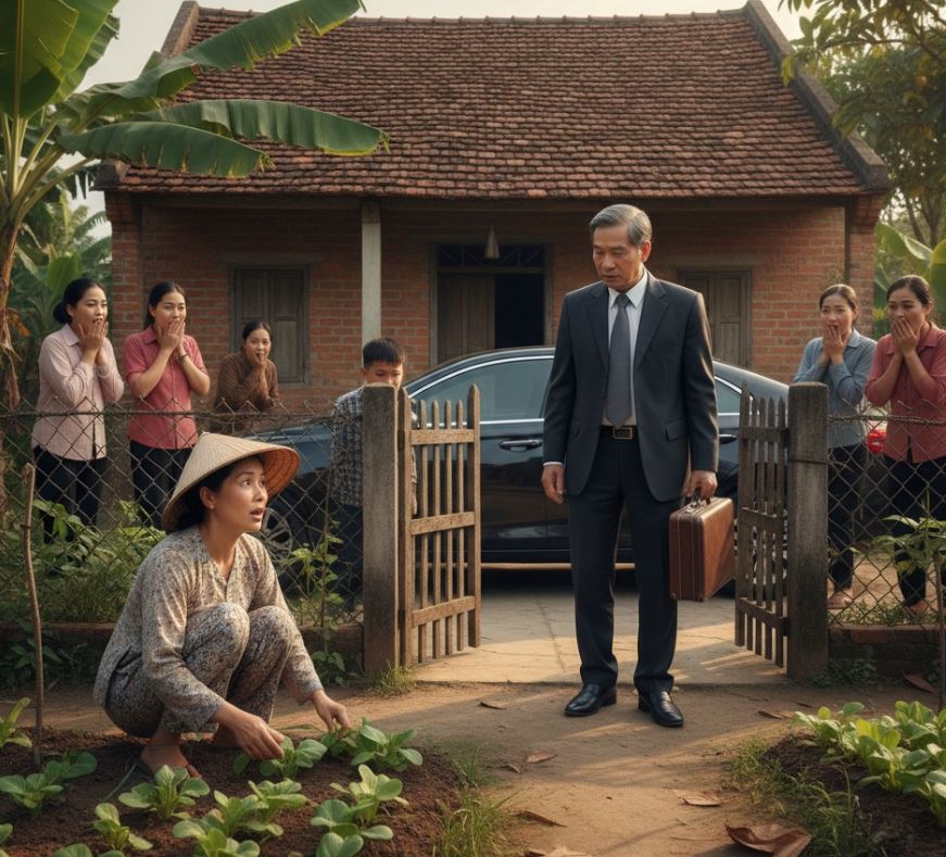 10 năm làm mẹ đơn thân nuôi con không cha, cả làng đều chê cười tôi vô phúc, cho đến một ngày chiếc xe sang dừng trước cửa nhà